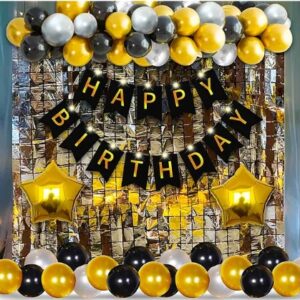 Complete Mickey Mouse Themed Birthday Decoration Combo Pack  - Balloons, Pump ,Glue, Sprays & Poppers Included!